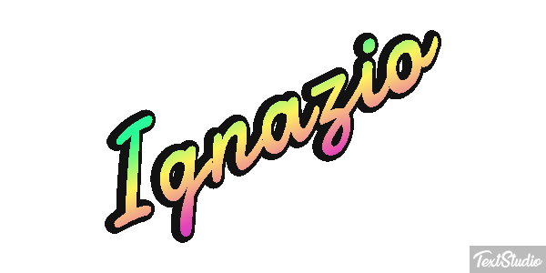 Ignazio Effetto testo