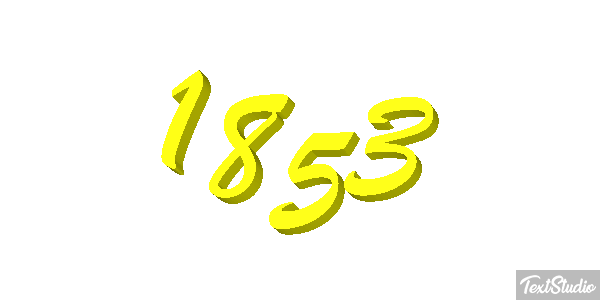 1853 Text effect