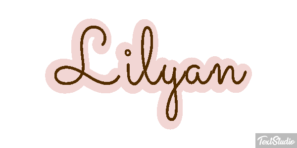Lilyan Effetto testo