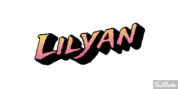 Lilyan Effetto testo