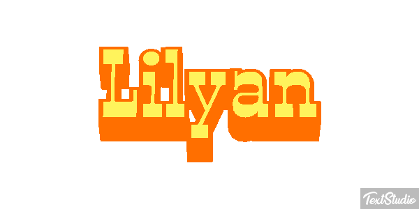 Lilyan Effetto testo