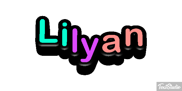 Lilyan Effetto testo