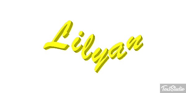 Lilyan Effetto testo