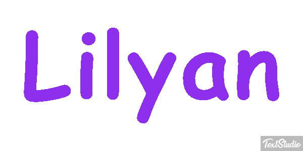 Lilyan Effetto testo