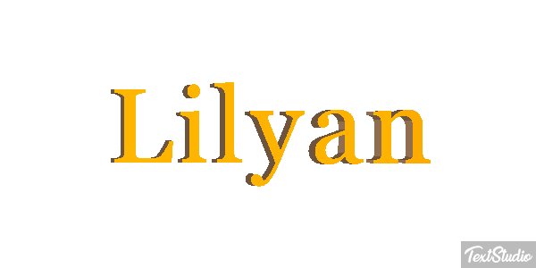 Lilyan Effetto testo