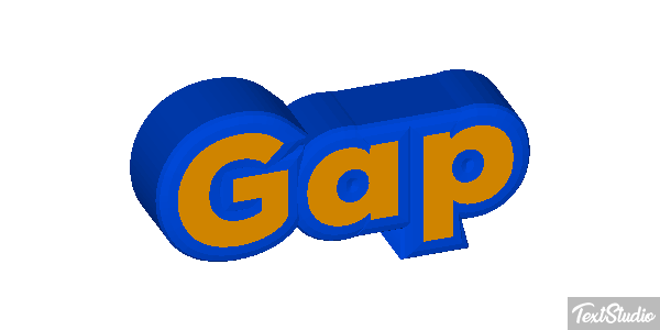 Gap Metin efekti