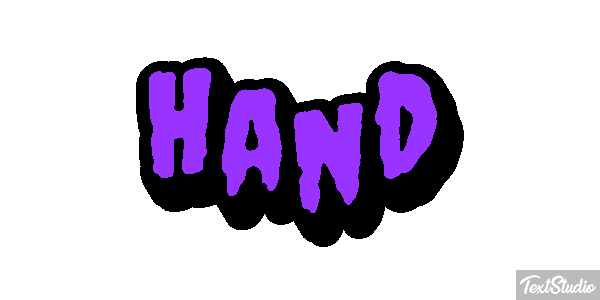 Hand Текстовый эффект