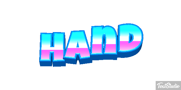 Hand Текстовый эффект