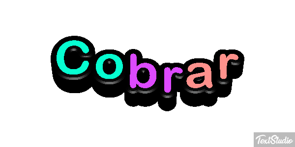 Cobrar Tekst effect