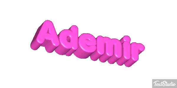 Ademir Tekst effect