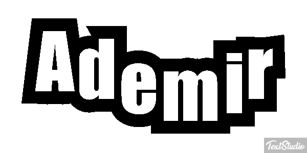 Ademir Tekst effect
