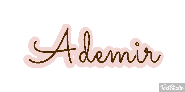 Ademir Tekst effect