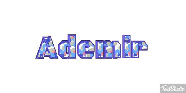 Ademir Tekst effect