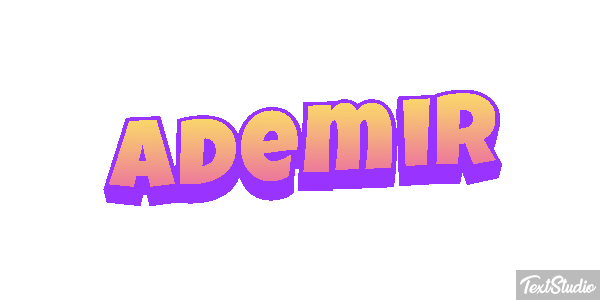 Ademir Tekst effect