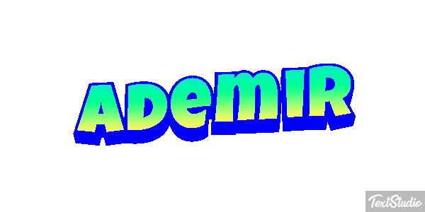 Ademir Tekst effect