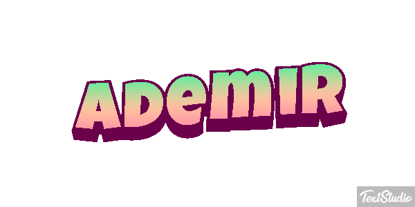 Ademir Tekst effect
