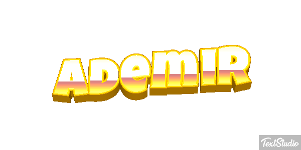 Ademir Tekst effect