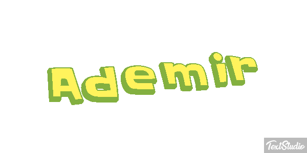 Ademir Tekst effect