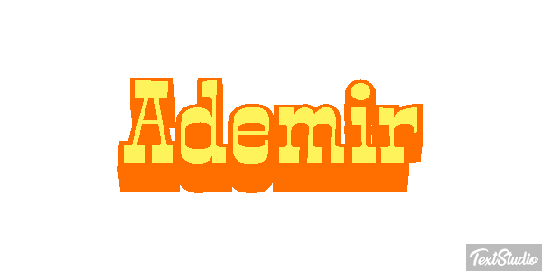 Ademir Tekst effect