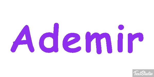 Ademir Tekst effect