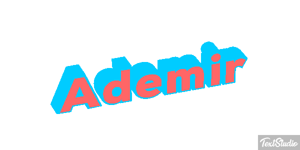 Ademir Tekst effect