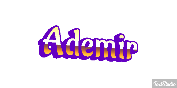 Ademir Tekst effect