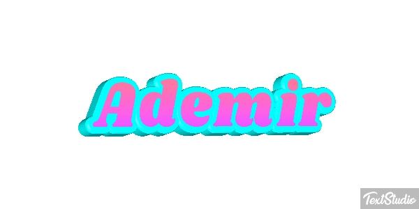 Ademir Tekst effect