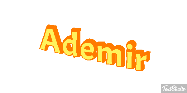 Ademir Tekst effect
