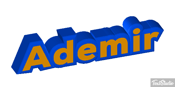 Ademir Tekst effect