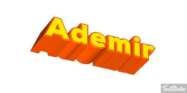 Ademir Tekst effect