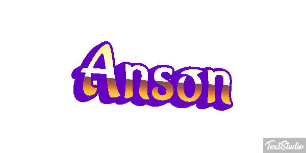 Anson Text effect