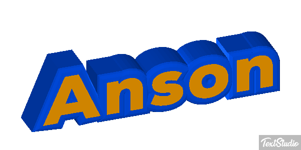 Anson Text effect