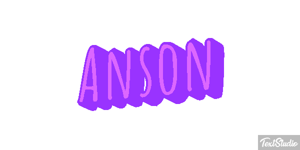 Anson Text effect