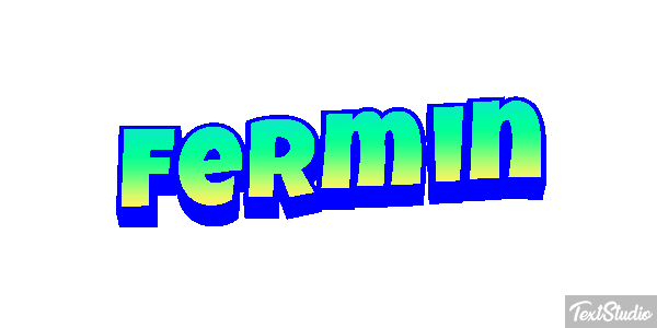 Fermín Efecto de texto