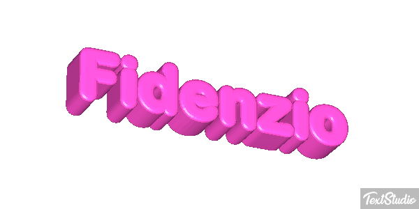 Fidenzio Текстовый эффект