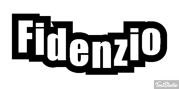 Fidenzio Текстовый эффект