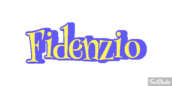 Fidenzio Текстовый эффект