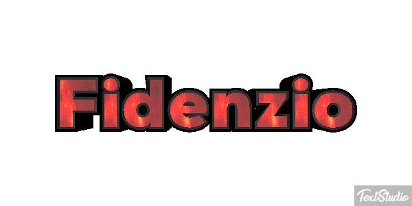 Fidenzio Текстовый эффект