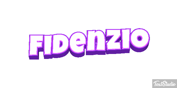 Fidenzio Текстовый эффект