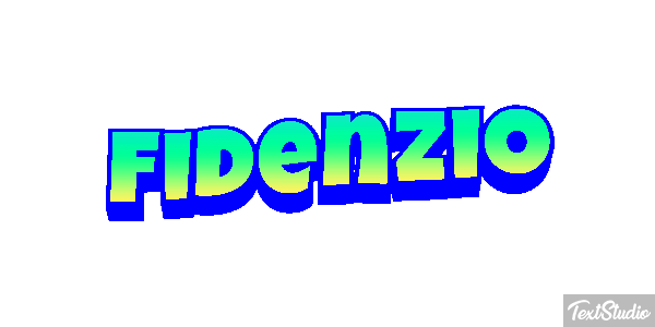 Fidenzio Текстовый эффект