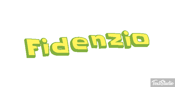 Fidenzio Текстовый эффект