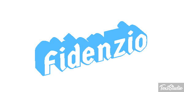 Fidenzio Текстовый эффект