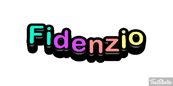 Fidenzio Текстовый эффект