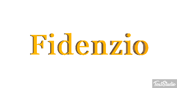 Fidenzio Текстовый эффект