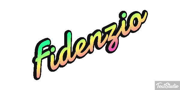 Fidenzio Текстовый эффект