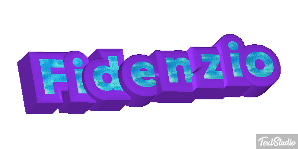 Fidenzio Текстовый эффект
