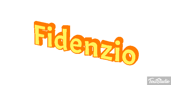 Fidenzio Текстовый эффект