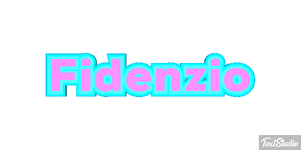 Fidenzio Текстовый эффект