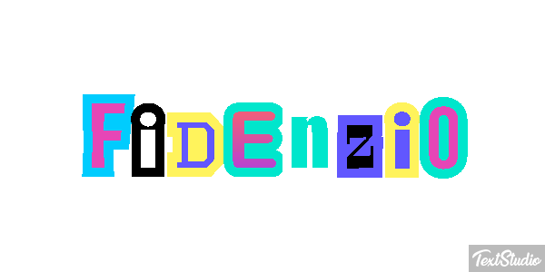 Fidenzio Текстовый эффект