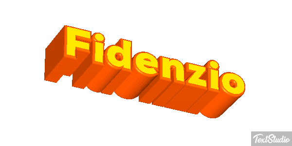 Fidenzio Текстовый эффект